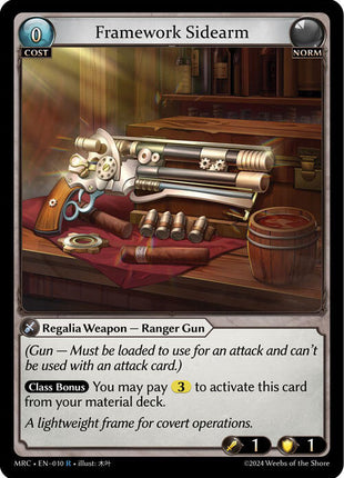 Framework Sidearm [MRC - 010]