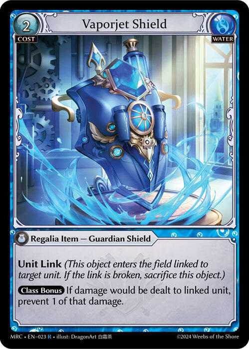 (FOIL) Vaporjet Shield - Mercurial Heart (MRC)