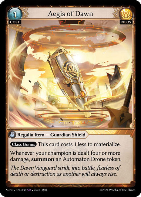Aegis of Dawn [MRC - 030]
