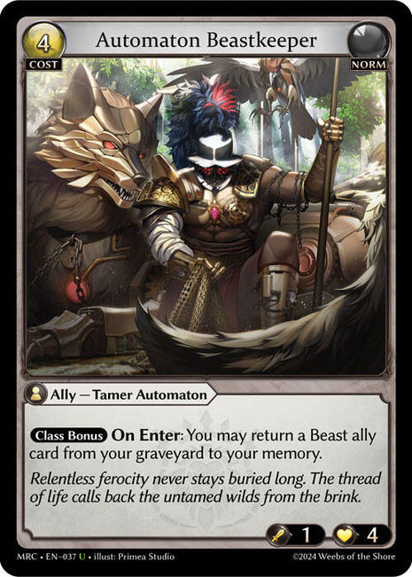 Automaton Beastkeeper [MRC - 037]