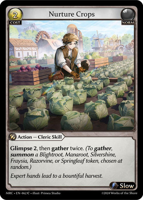 Nurture Crops [MRC - 062]