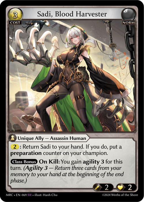 Sadi, Blood Harvester - Mercurial Heart (MRC)