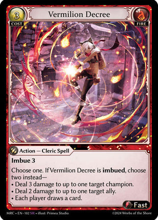 Vermilion Decree [MRC - 102]