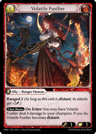 Volatile Fusilier