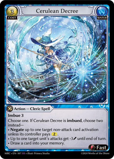 Cerulean Decree [MRC - 107]