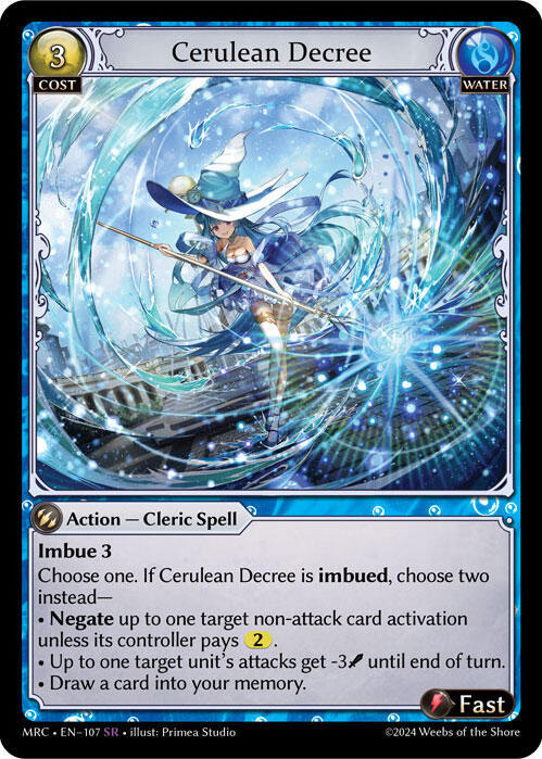 Cerulean Decree - Mercurial Heart (MRC)