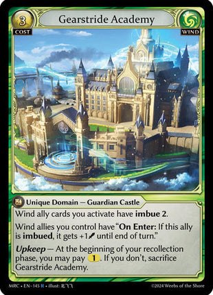 Gearstride Academy [MRC - 145]