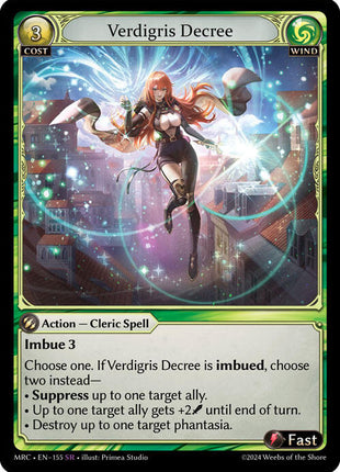 Verdigris Decree [MRC - 155]