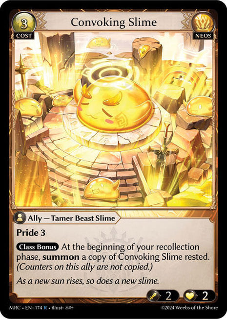 Convoking Slime [MRC - 174]