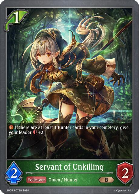Servant of Unkilling - P07EN (Foil) [BP05 - BP05-P07EN]