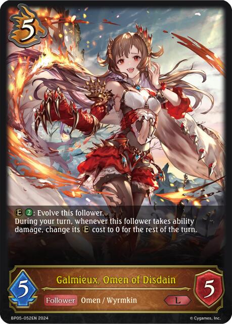 Galmieux, Omen of Disdain [BP05 - BP05-052EN]