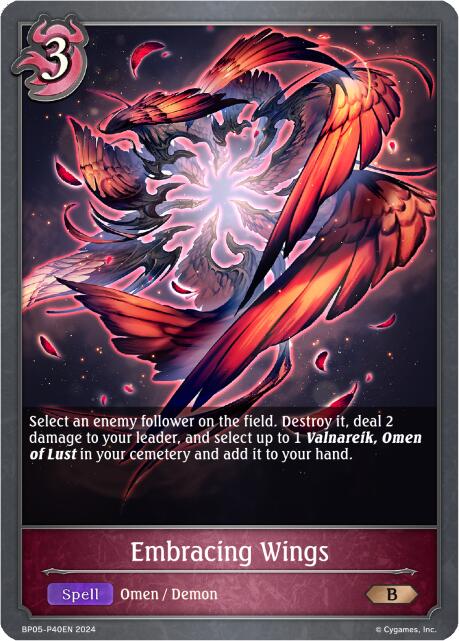 Embracing Wings - P40EN (Foil)