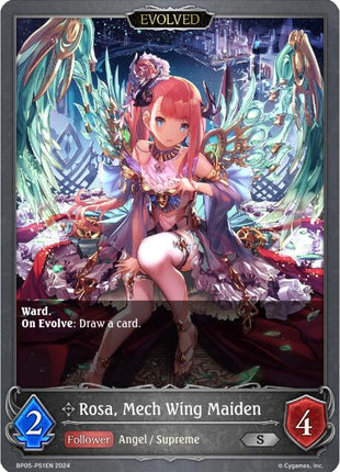 Rosa, Mech Wing Maiden (Evolved) (Foil) [BP05 - BP05-P51EN]