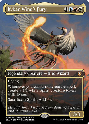 Kykar, Wind's Fury (Borderless)