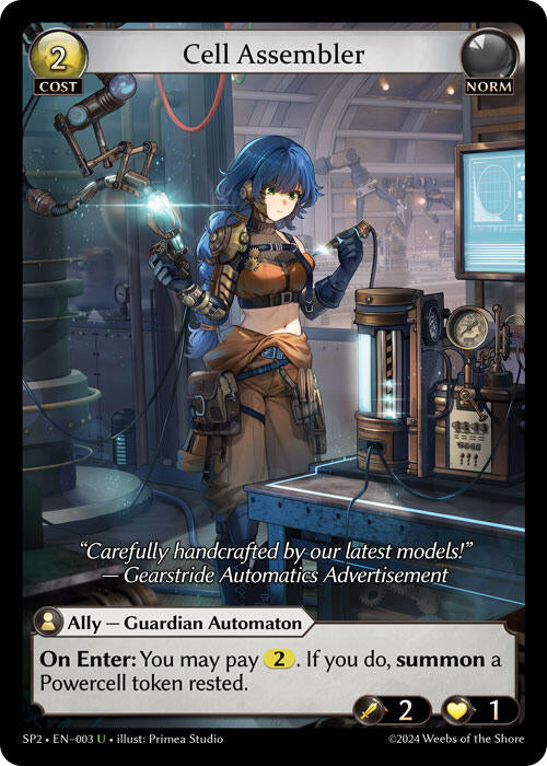 Cell Assembler [SP2 - 003]