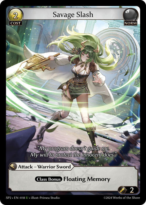 Savage Slash [SP2 - 018]