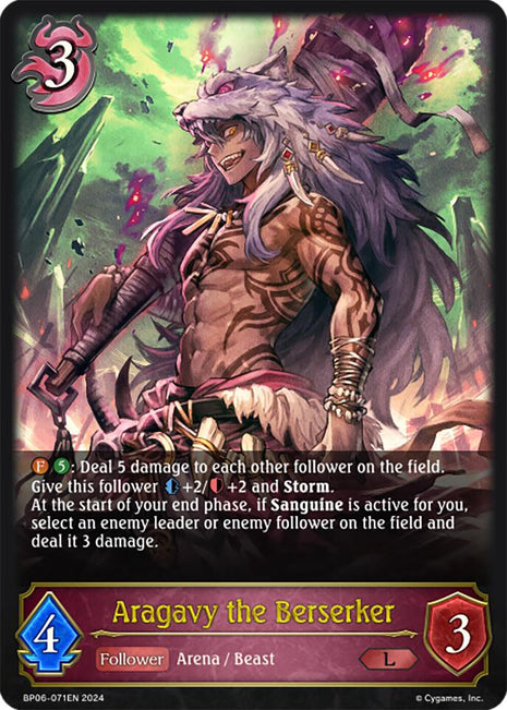 Aragavy the Berserker [BP06 - BP06-071EN]