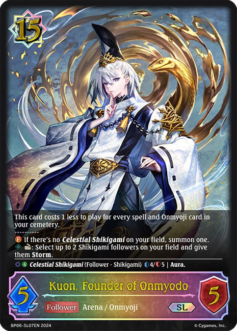 Kuon, Founder of Onmyodo (SL) [BP06 - BP06-SL07EN]