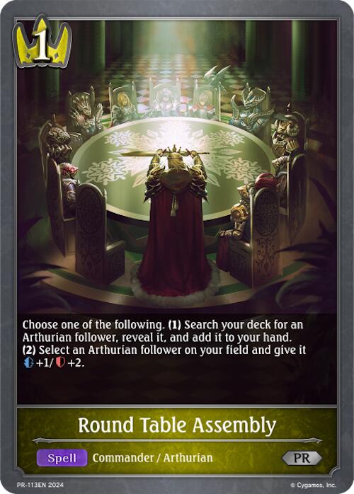 Round Table Assembly [SVPR - PR-113EN]