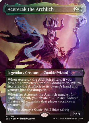 Acererak the Archlich (Rainbow Foil) [SLD - 1784]