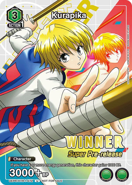 Kurapika (Super Pre-Release Winner) [UE02ST_PRE - UE02ST/HTR-1-072]
