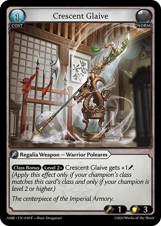 Crescent Glaive - Mortal Ambition (AMB1E)