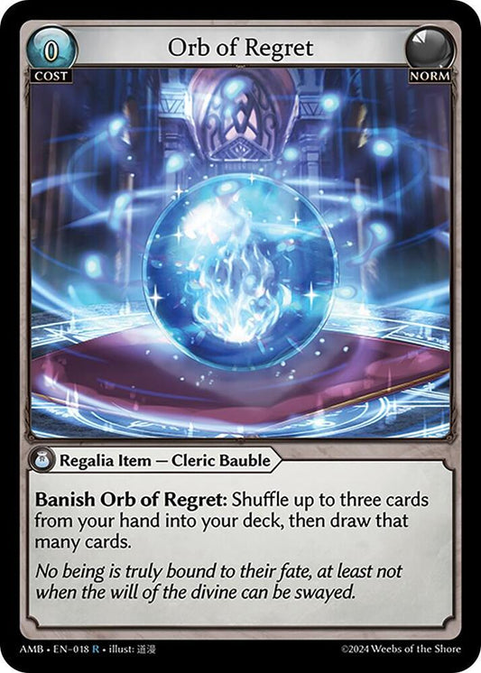 Orb of Regret - Mortal Ambition (AMB1E)