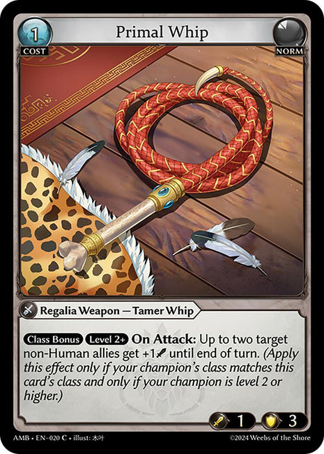 Primal Whip [AMB1E - 020]