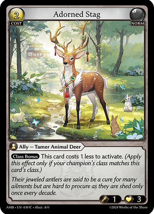 Adorned Stag [AMB1E - 030]