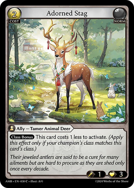 Adorned Stag [AMB1E - 030]
