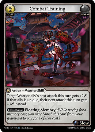 Combat Training [AMB1E - 036]