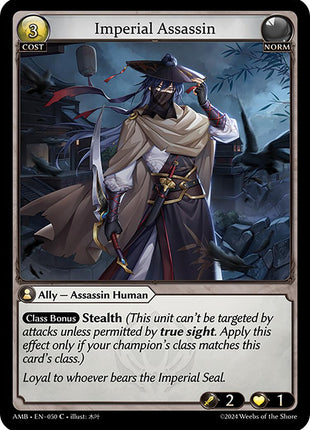 Imperial Assassin [AMB1E - 050]