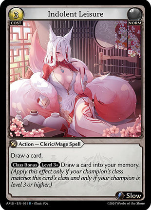 Indolent Leisure [AMB1E - 051]