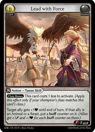 Lead with Force [AMB1E - 057]