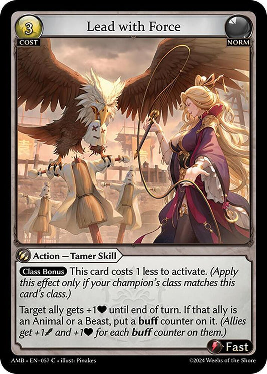 Lead with Force - Mortal Ambition (AMB1E)