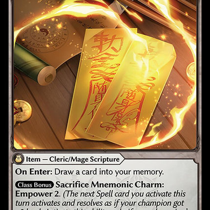 Mnemonic Charm [AMB1E - 061]