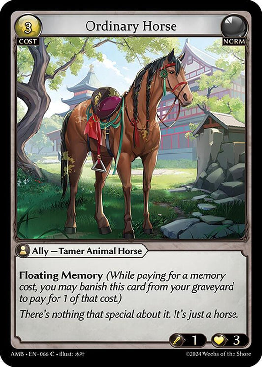 Ordinary Horse - Mortal Ambition (AMB1E)