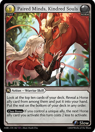 Paired Minds, Kindred Souls [AMB1E - 067]
