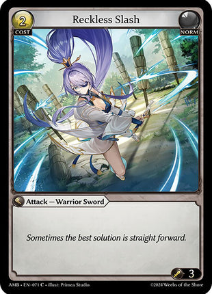 Reckless Slash [AMB1E - 071]