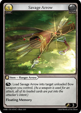 Savage Arrow [AMB1E - 074]