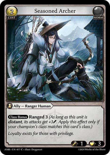 Seasoned Archer [AMB1E - 077]
