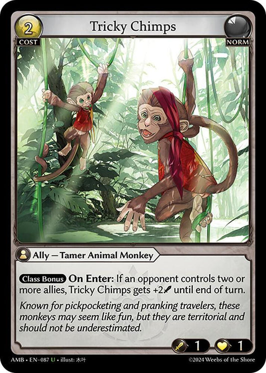 Tricky Chimps - Mortal Ambition (AMB1E)