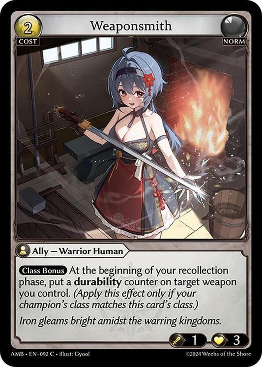 Weaponsmith - Mortal Ambition (AMB1E)