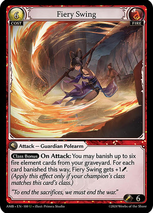 Fiery Swing [AMB1E - 100]