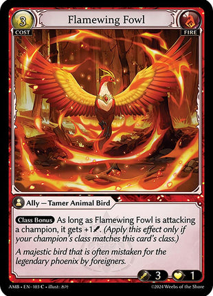 Flamewing Fowl [AMB1E - 103]