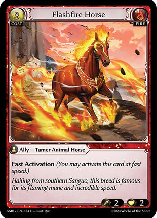 Flashfire Horse [AMB1E - 104]