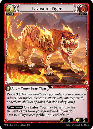 Lavasoul Tiger [AMB1E - 111]