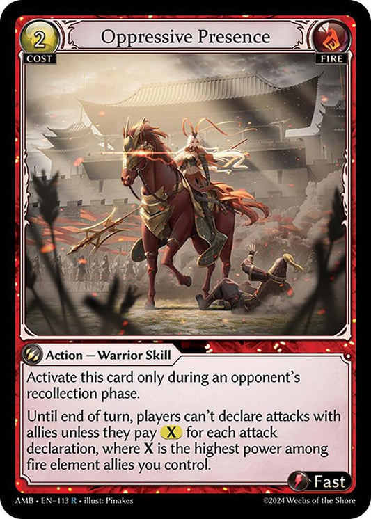 Oppressive Presence - Mortal Ambition (AMB1E)