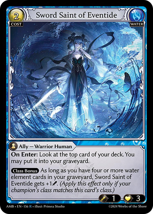 Sword Saint of Eventide [AMB1E - 156]