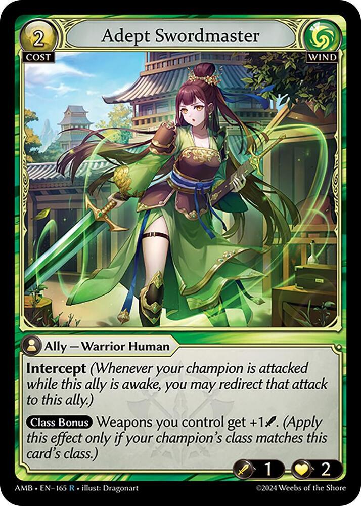 Adept Swordmaster - Mortal Ambition (AMB1E)